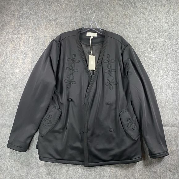 Kith Ribbon Embroidery Alec Gi-Black Men's Medium FW24 NWT - Picture 1 of 11